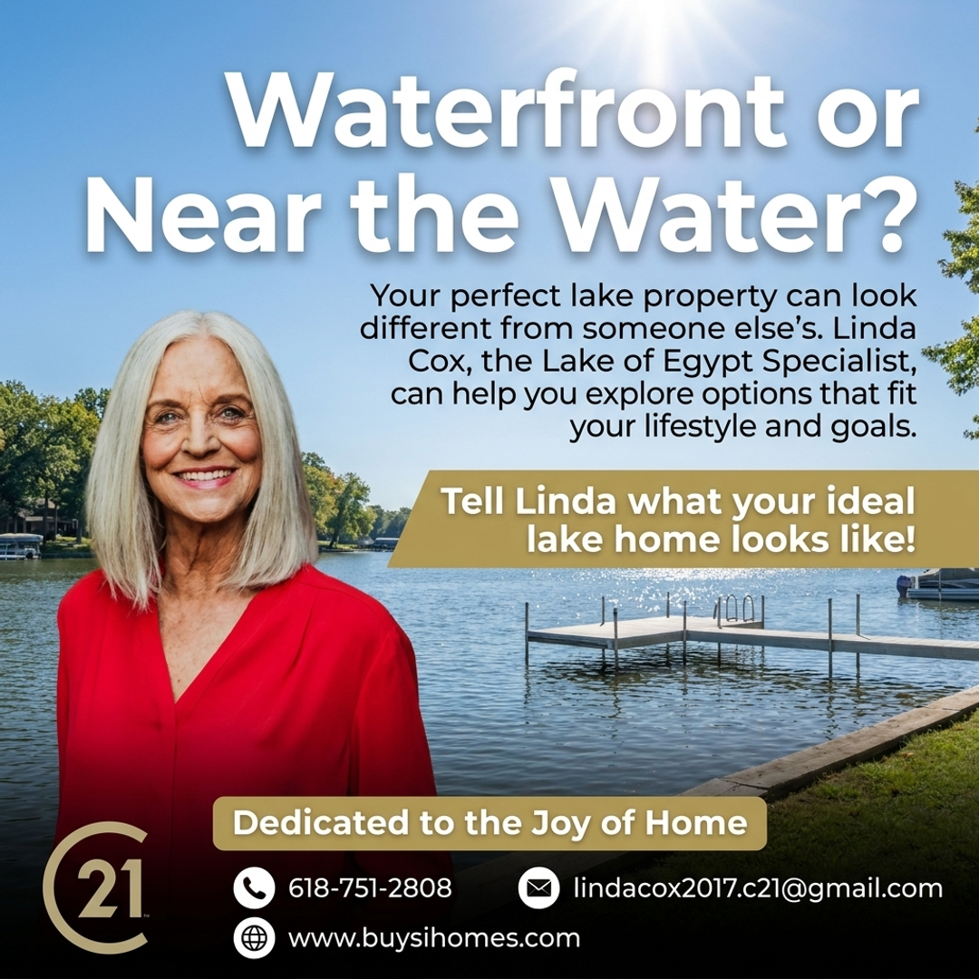 CENTURY 21 House of Realty - Linda Cox â€” Lake of Egypt Specialist