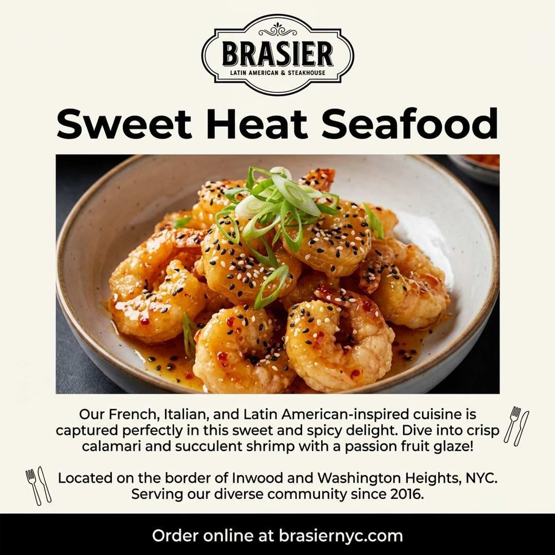 Brasier Latin American and Steakhouse - Sweet Heat Seafood