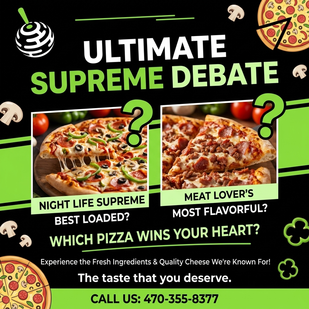 Best Italian food in Kennesaw GA Night Life Pizza Italian food near me - Ultimate Supreme Debate